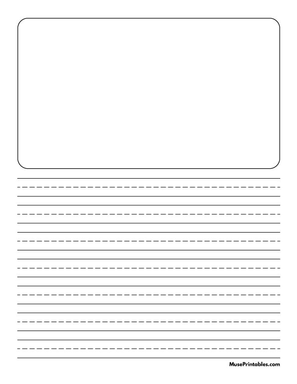 Use this printable handwriting paper to help kids develop ne