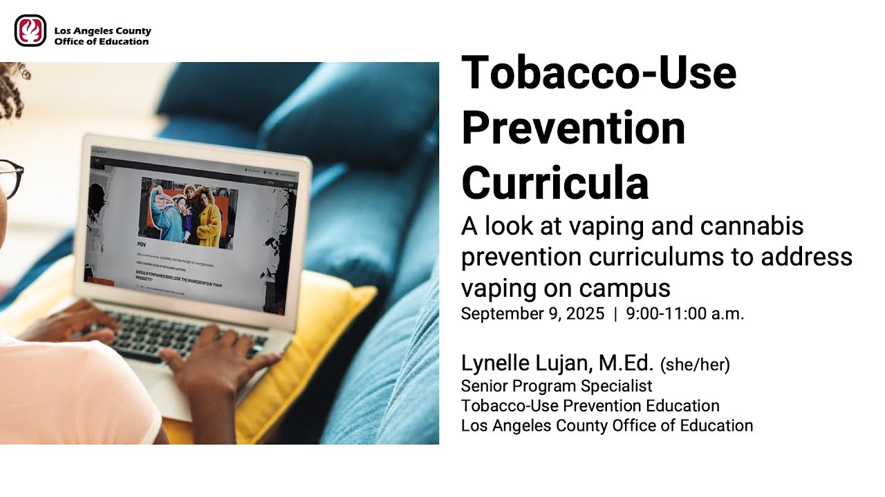 Youth Tobacco Use Prevention Curricula 9.9.25