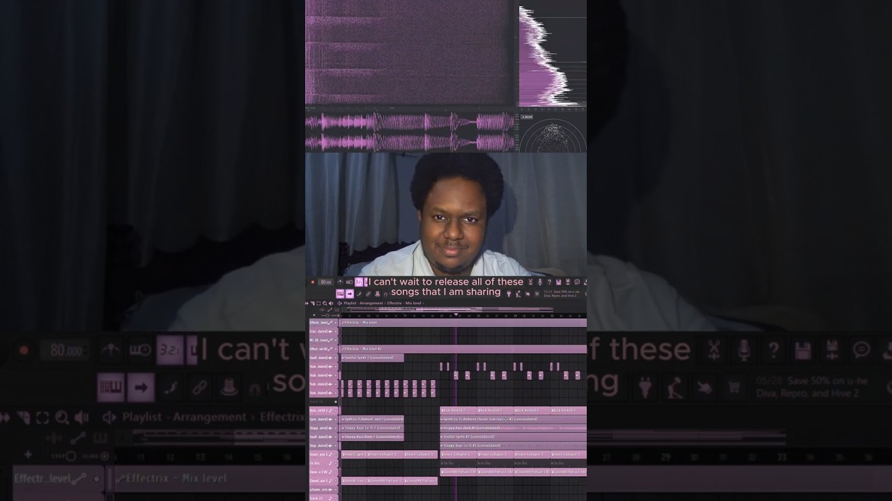 Sorry If I look slow today I'm sick 😷 #producer #musicproducer #flstudio #originalbeats #music