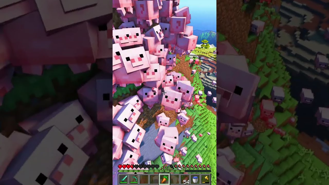 ¿Puedes derrotar al Dragon usando cerditos en Minecraft? 🥀