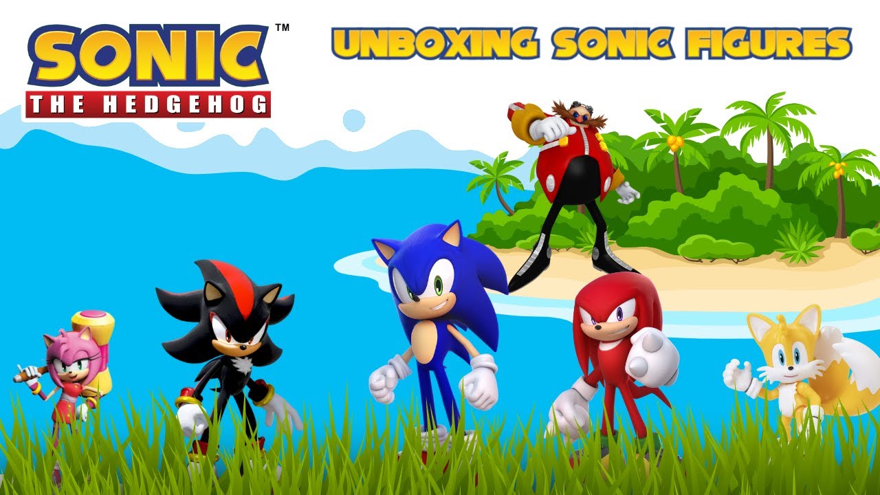 Sonic The Hedgehog: Ultimate Action Figures & Cards | Sonic, Tails, Amy, Shadow, Knuckles, Dr.Eggman