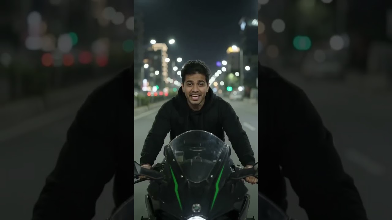 Dream Superbike Kawasaki H2 Reaction! 🖤💨#viral#trending#shorts