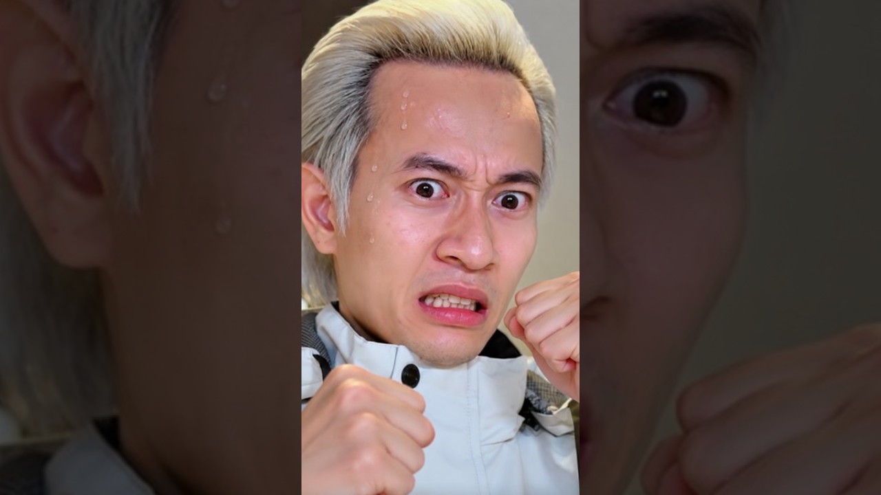 Terrified, yet still trying to act fierce [BEN EAGLE] #Comedy #KungFu #Kindness #Trending #Viral