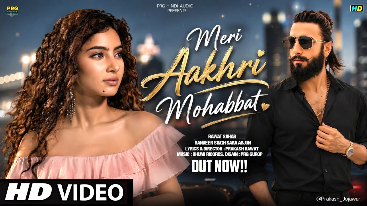 New Song 2026 | New Hindi Song | Meri  Aakhri Mohabbat | Ranveer Singh | Sara Arjun | Romantic Song 