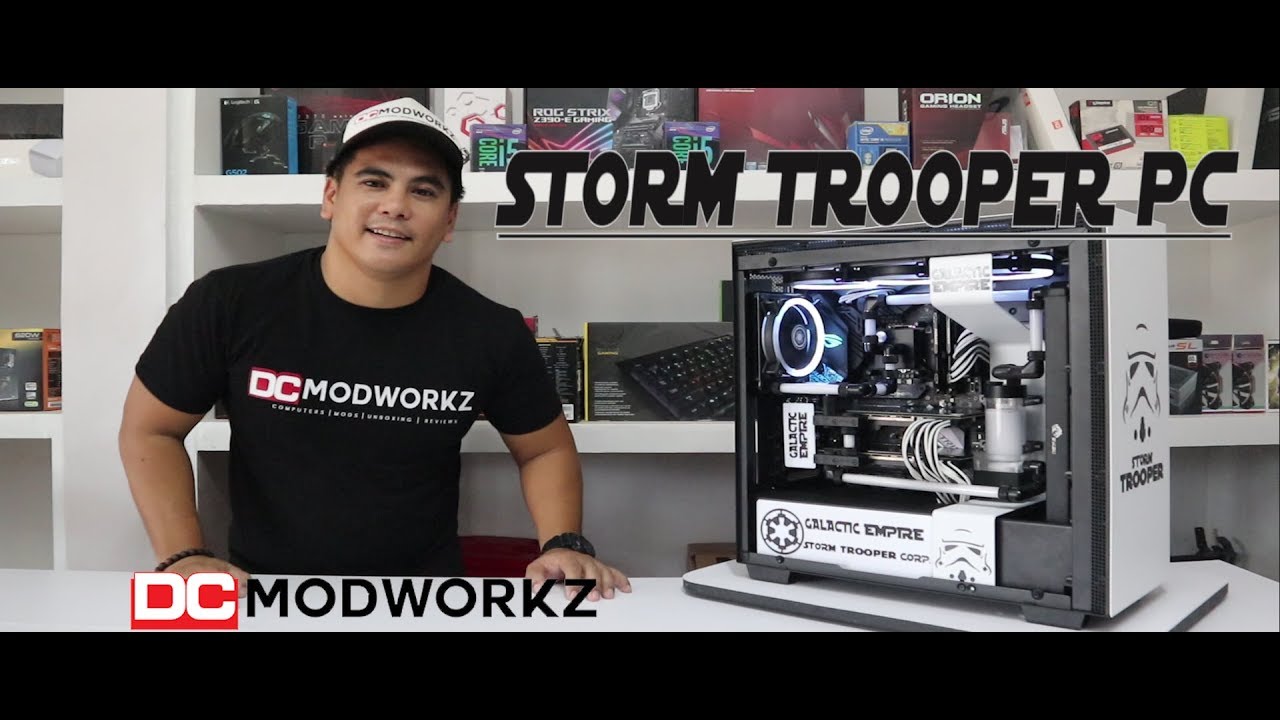 STORM TROOPER GAMING PC  I STAR WARS I NZXT H700 CASE