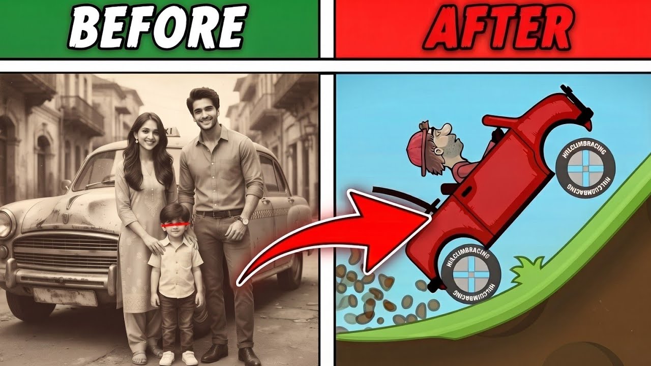 Hill Climb Racing Real Story 😱 | The Dark Truth Behind the Game!