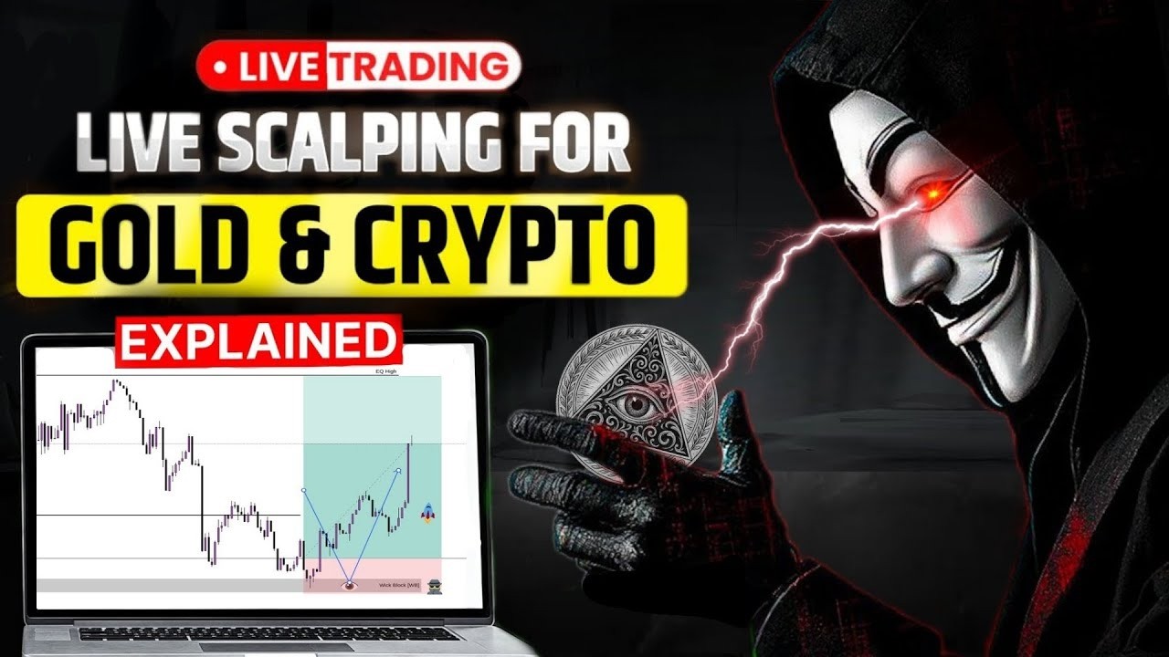 Live GOLD and CRYPTO Scalping Trading | DAY 267 #goldtrading #cryptotrading #bitcoin