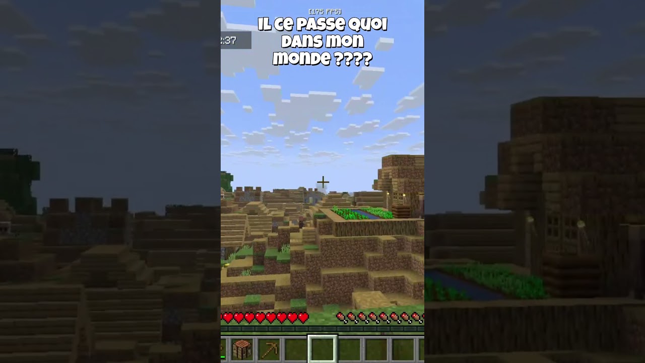 il a quoi le monde #minecraft