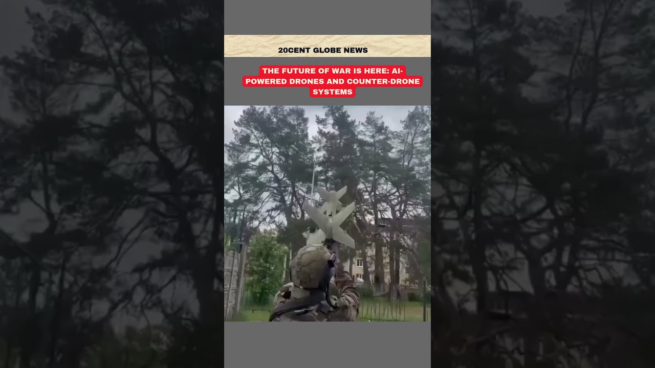 Russia Unveils AI-Powered Drone Interceptor #news #Russia #DroneWarfare #ArtificialIntelligence