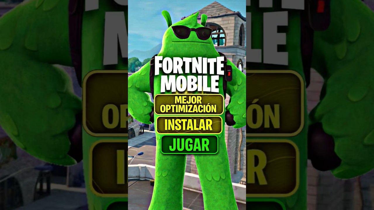 FORTNITE MOBILE esta OPTIMIZADO para JUGAR TODOS #fortnite #epicpartner