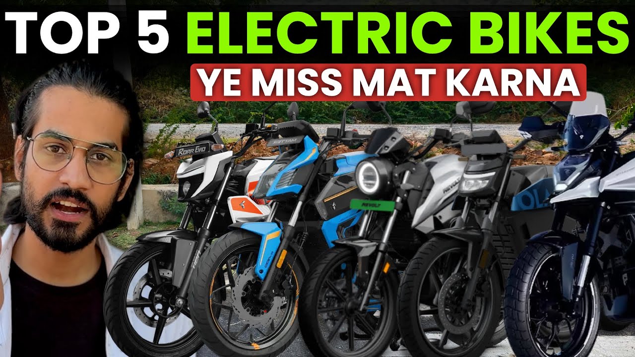 Top 5 Electric Bikes in India⚡️| Nayi Electric Bike Lene se phle Ye Dekhlo😳 #evbikes