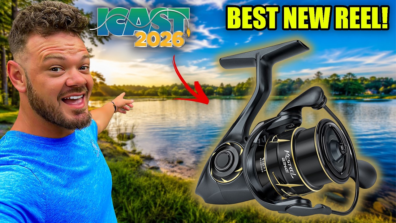 I Tested The NEWEST, HOTTEST Fishing Reel From iCAST 2026!