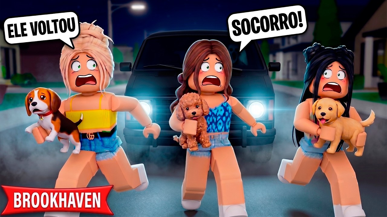 O VILÃO QUE RAPTAVA ANIMAIS VOLTOU! | Parte 2 Historinhas Brookhaven RP | Roblox