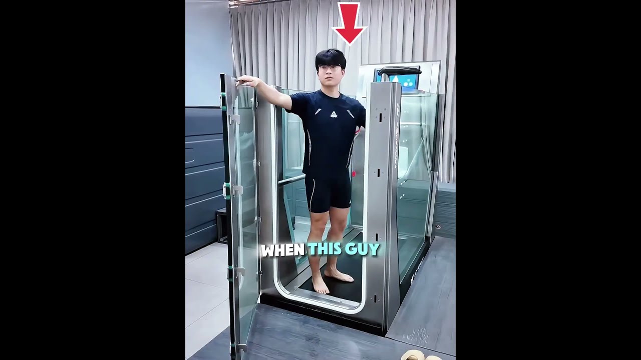 This Guy Discovered A Water Treadmill At The Gym!#funny