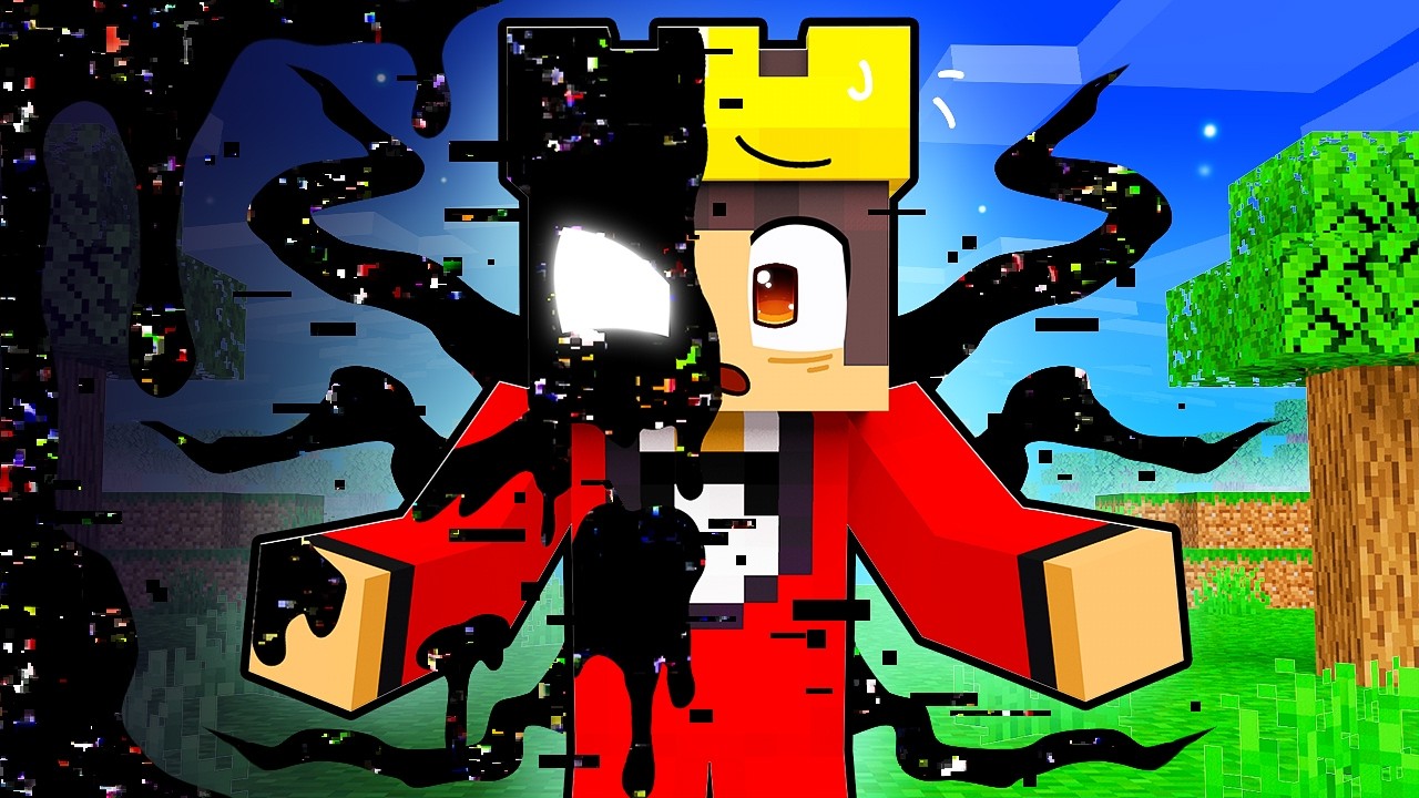 Surviving the GLITCH In Minecraft!