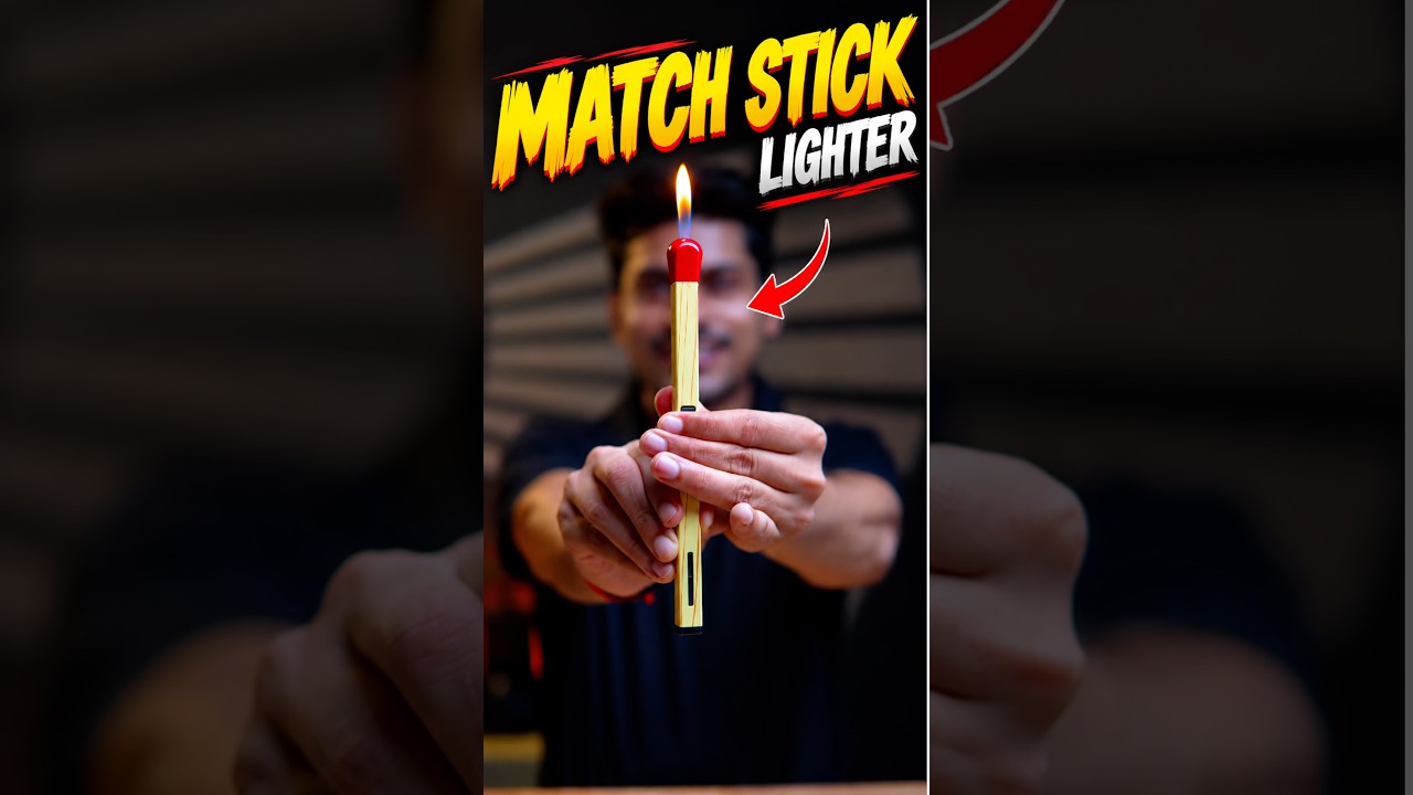 MatchStick Hai Ya Lighter❓|| Crazy Gadgets