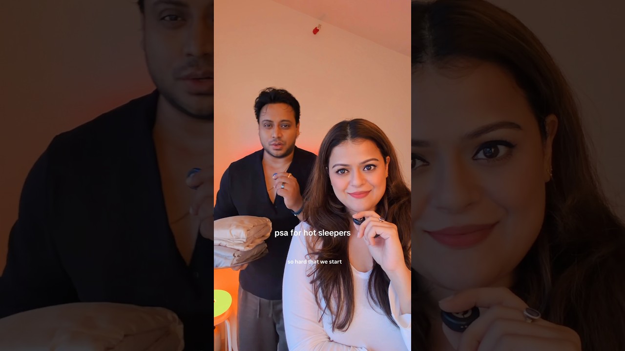 if you are hot sleeper, watch this #couple