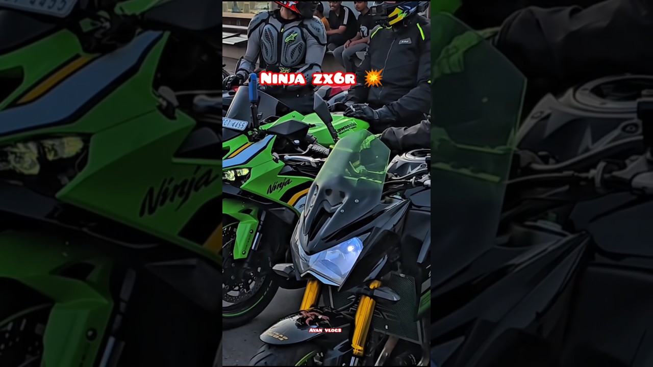ninja zx6r 💥 #superbike #kawasaki10r #zx10r #uttarakhand #ytshorts