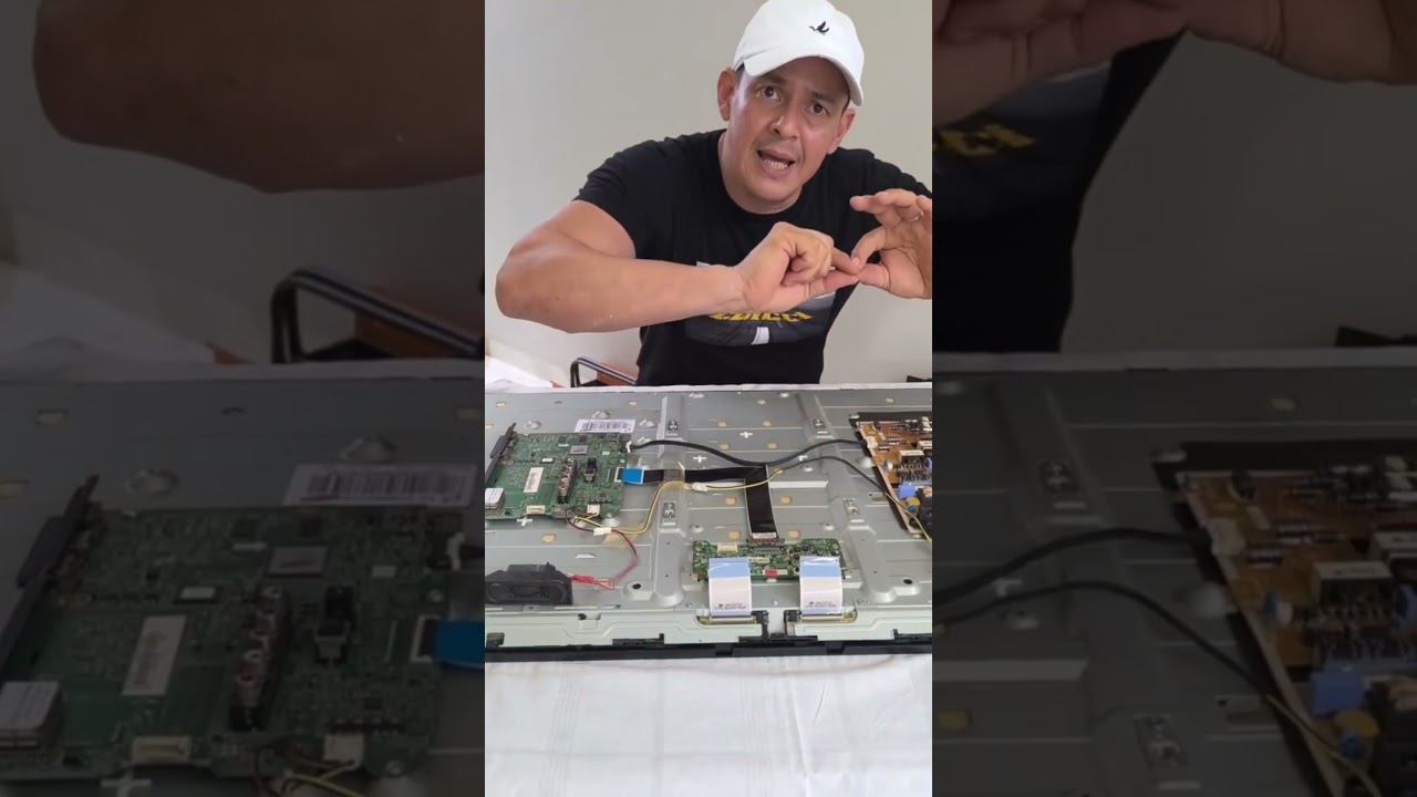 Faça isso se a TV queimar, tecnico ensinou usando uma sandalia e cotonete!