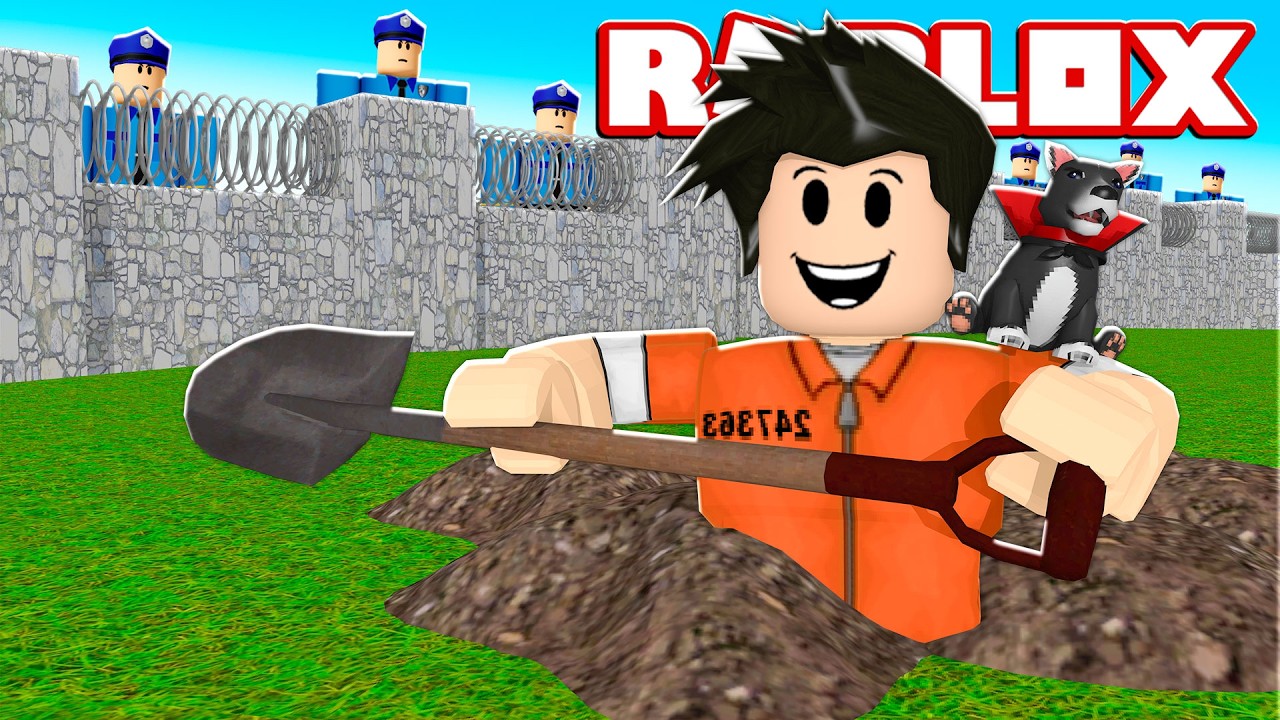 LOKIS ESCAVANDO PARA FUGIR DA PRISÃO | Roblox - Dig Out Of Jail