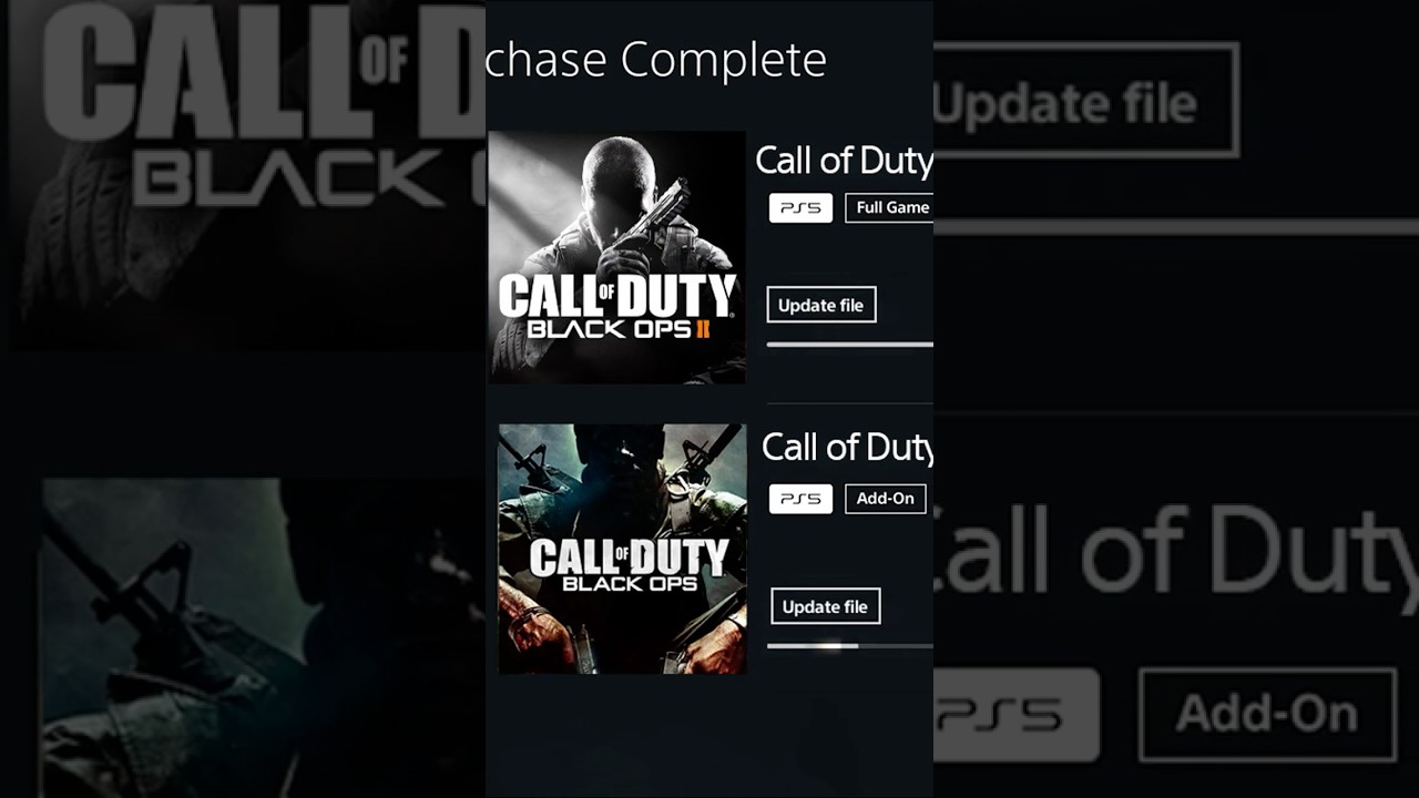 NEW SURPRISE BLACK OPS 1 & 2 PORT UPDATE & DOWNLOAD..
