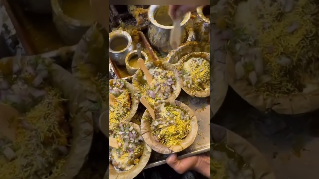 Jamshedpur की Famous Chole Tikki 😋 | Best Street Food in Jamshedpur | Street Food India  #shorts