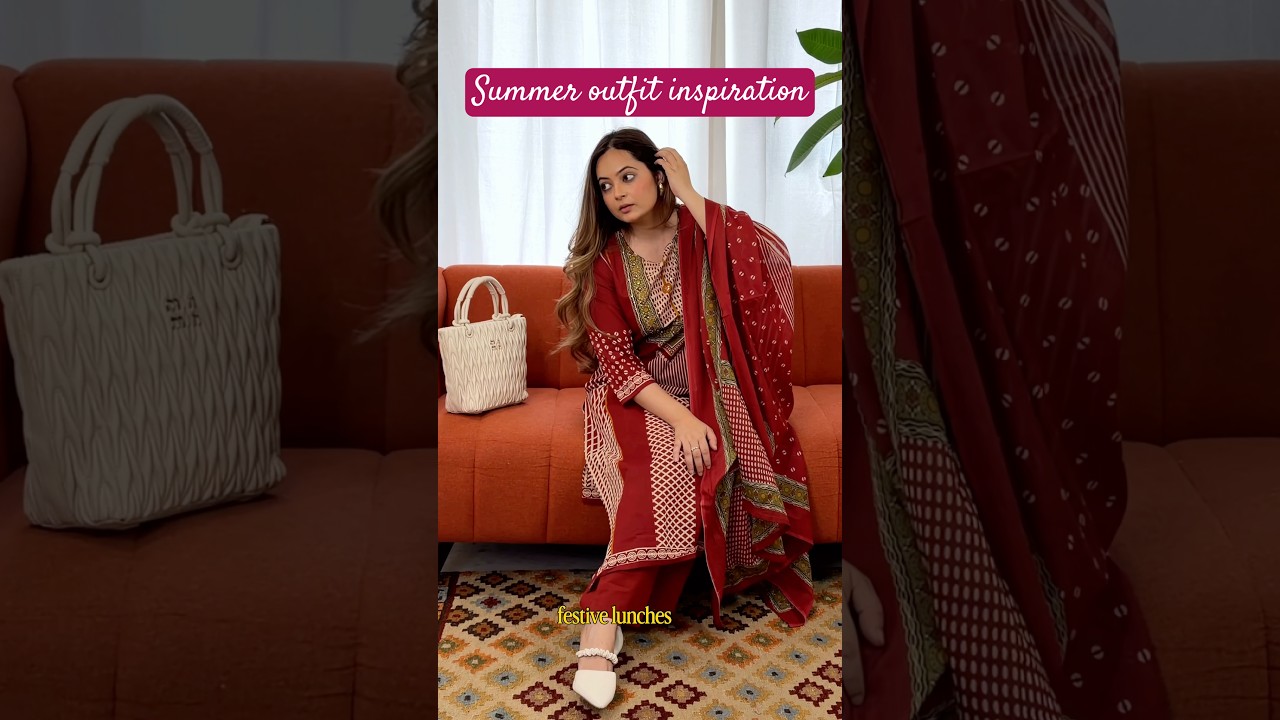 My Top Picks for Hot Summer | 6 Pure Cotton Kurta Sets ☀️ #summerfashion #youtubeshorts #kurtaset