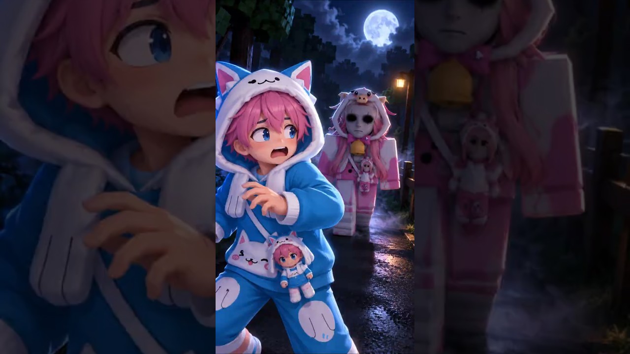 Dikira Momon Ternyata Atun Lagi Bareng Hantu😨 #shorts #fyp #viral #roblox
