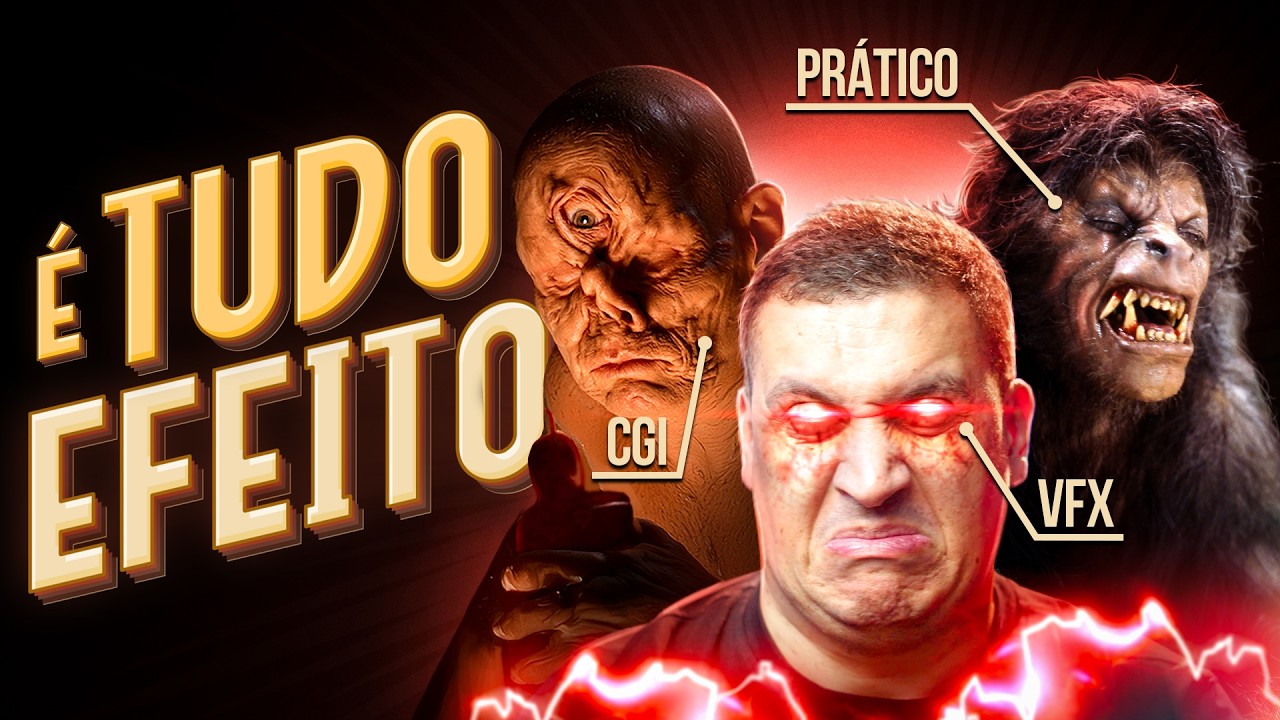 CGI, VFX ou SFX? Entenda os EFEITOS VISUAIS com suas siglas | Gaveta