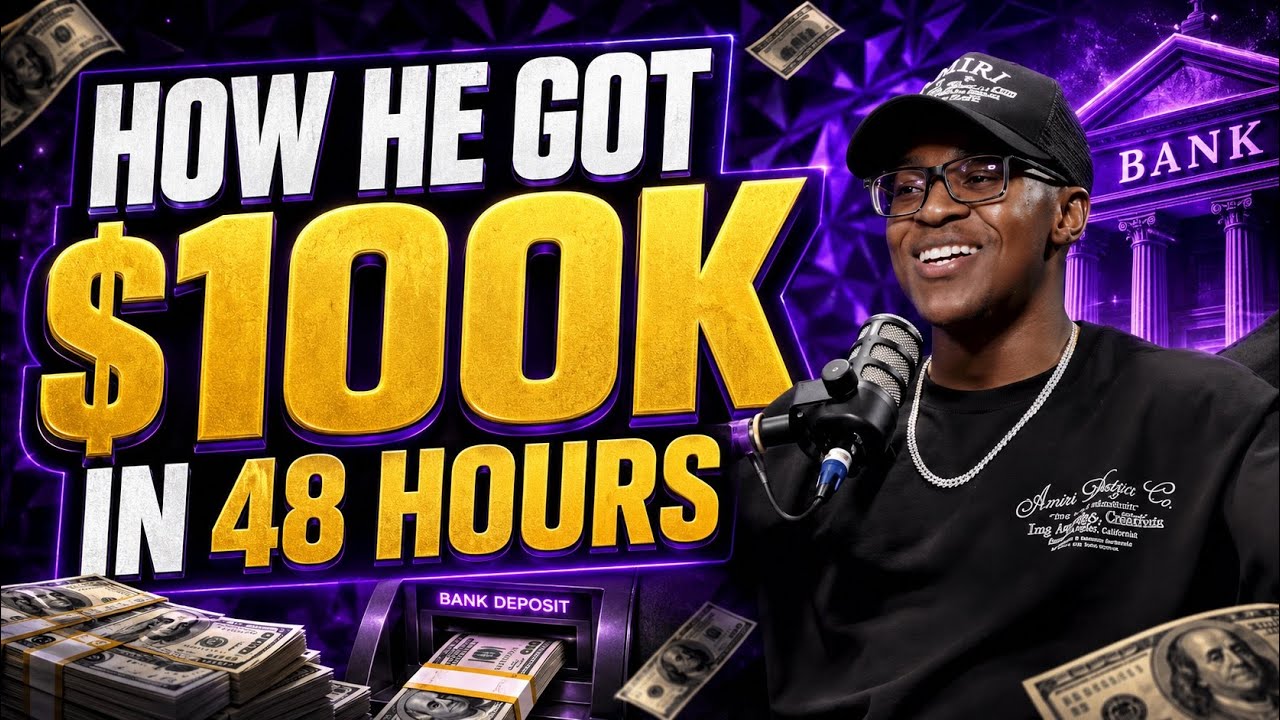 Bro breakdown how to build your credit profile to get $100k in 48 hours🤯😳