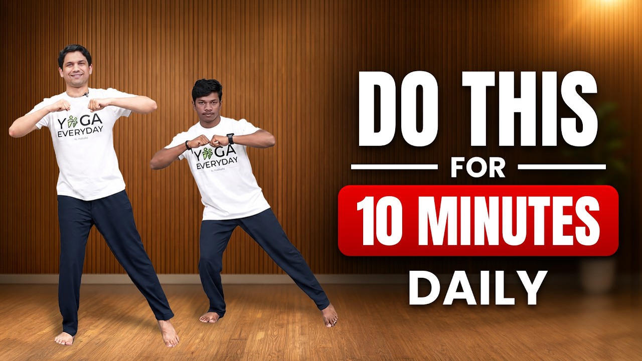 Burn Calories & Lose Weight | Daily 10-Min Walk at Home | Saurabh Bothra Yoga