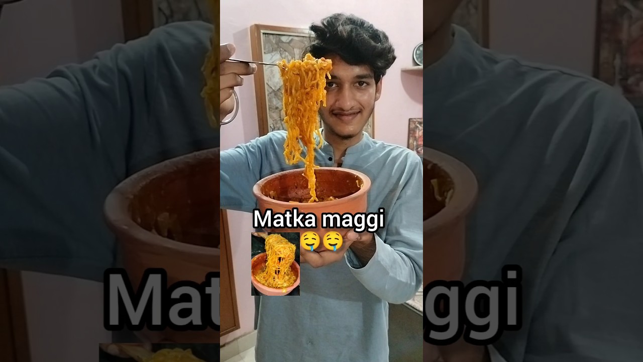 Matka maggi 🤤🤤 #shorts #ytshorts #minivlog