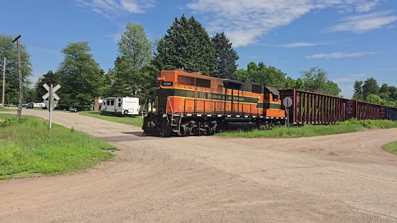 The Rail Removal Is Almost To Ralph, MI Plus A LATE START For ELS 400!?