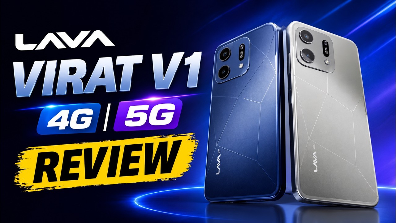 Lava Drops the Biggest Virat Series Yet | Virat V1 4G & V1 5G First Look