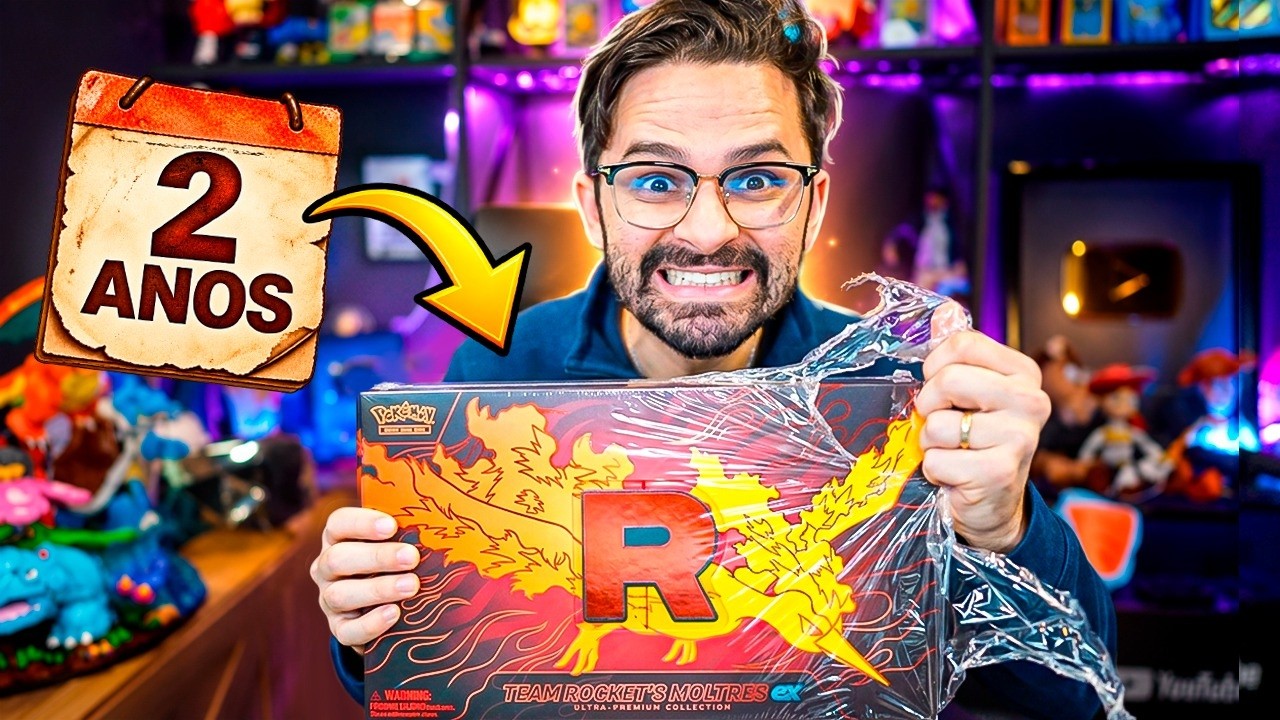 ABRI A CAIXA MAIS RARA DA EQUIPE ROCKET… DEPOIS DE 2 ANOS LACRADA! 😱