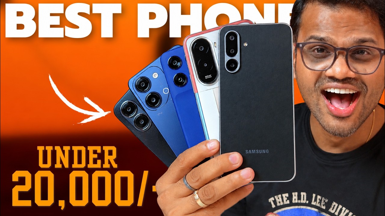 TOP 5 Best Phone Under 20000 in Flipkart & Amazon Sale 2026⚡5G Phone Under 20K