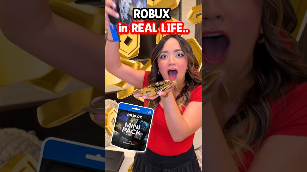 I Got ROBUX in Real Life..😱
