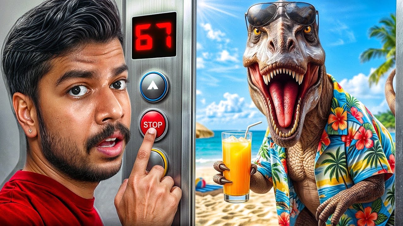 I Should Not Have Entered This Elevator... 😨!!