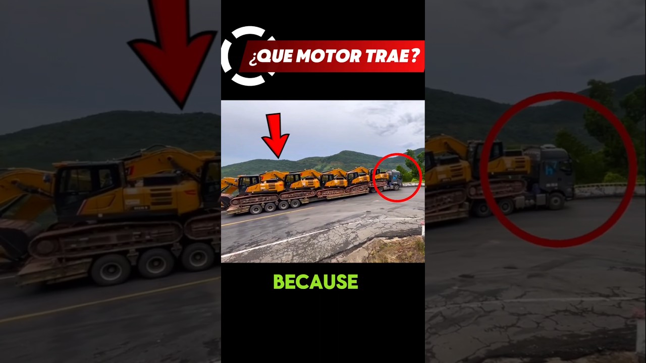 ¡INCREÍBLE! ¿Qué motor trae este camión? #TruckLife #HeavyHaul #Camiones #TransportePesado