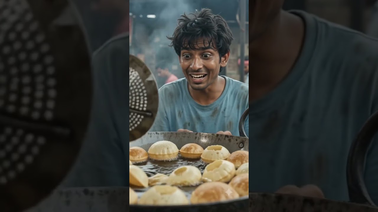 🌶️ 10,000 गोलगप्पे चैलेंज — 45 मिनट में!🤯|Dhaba Wale Dadda| #cooking #youtubeshorts #fyp #viral #ai
