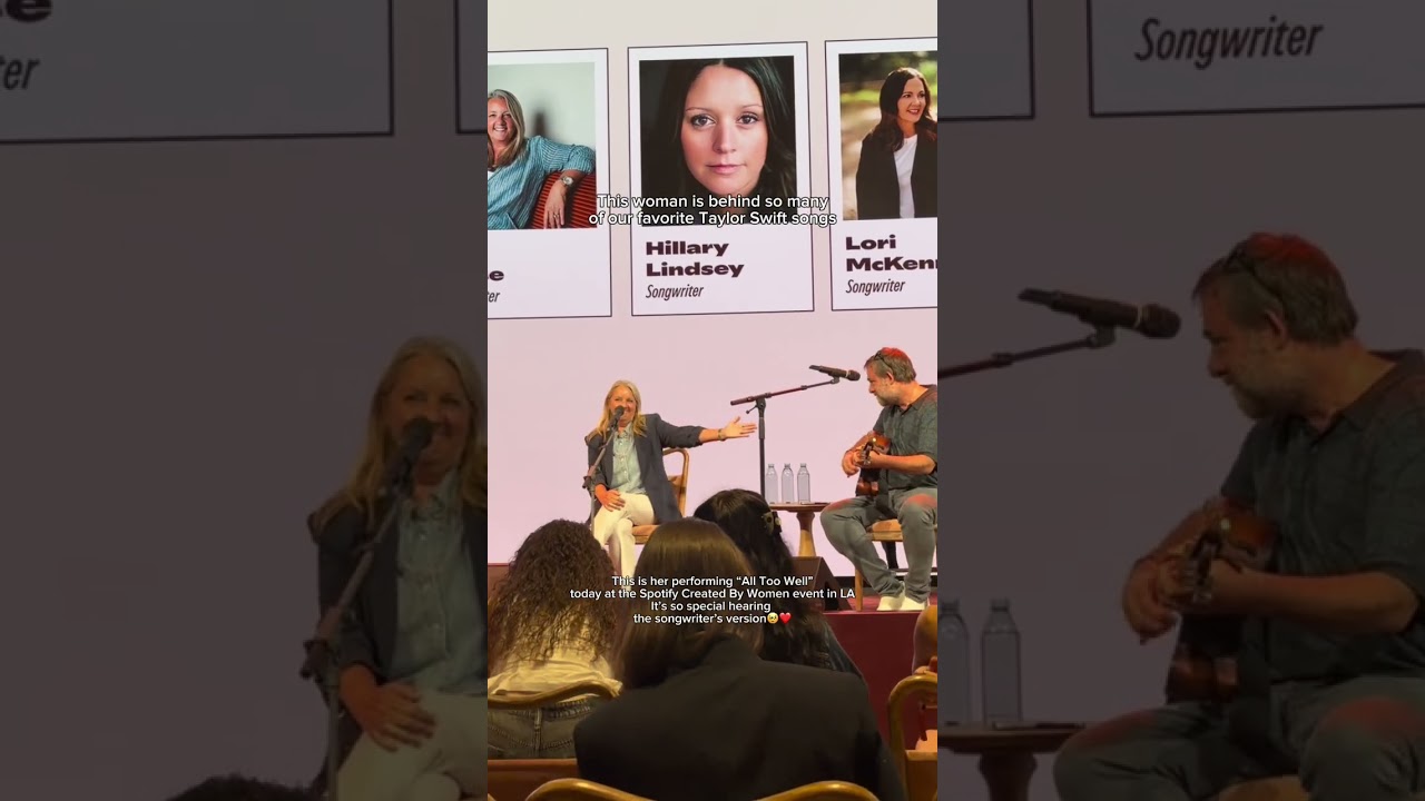 Liz Rose Performs Taylor Swift’s “All Too Well” Live at the Created By Women LA event