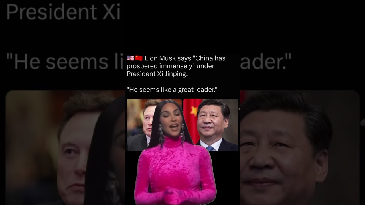 Why is Kim Kardashian in this Elon Musk edit? 😂 #shorts #kimkardashian #elonmusk