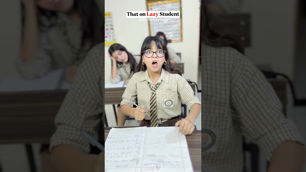 That on Lazy Student 🤣 #viralshort #comedy #ytshorts