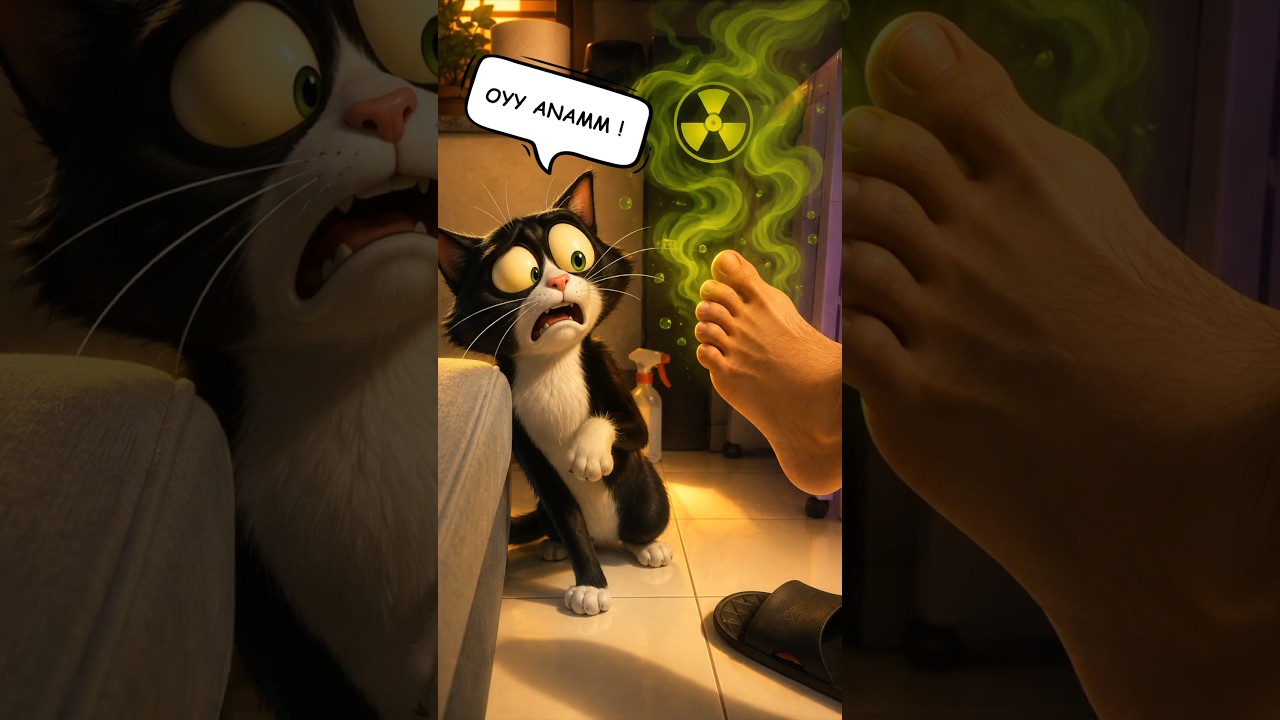 İğrenç koku 🙀😸 #kedi #cat #komedi #konuşankediler #komik