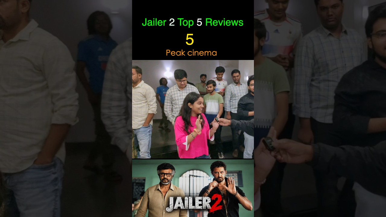JAILER 2 MOVIE PUBLIC REVIEW 🔥 Rajinikanth | Jailer 2 Review | Jailer Movie | jailer 2 #Shorts