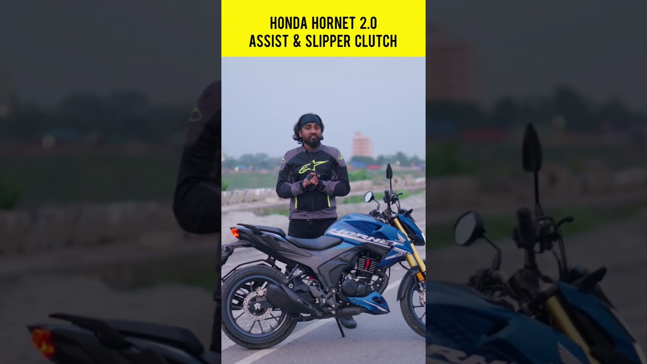 Honda Hornet 2.0 Assist & Slipper Clutch Feature#HondaHornet2 #BikeBD #HondaBangladesh