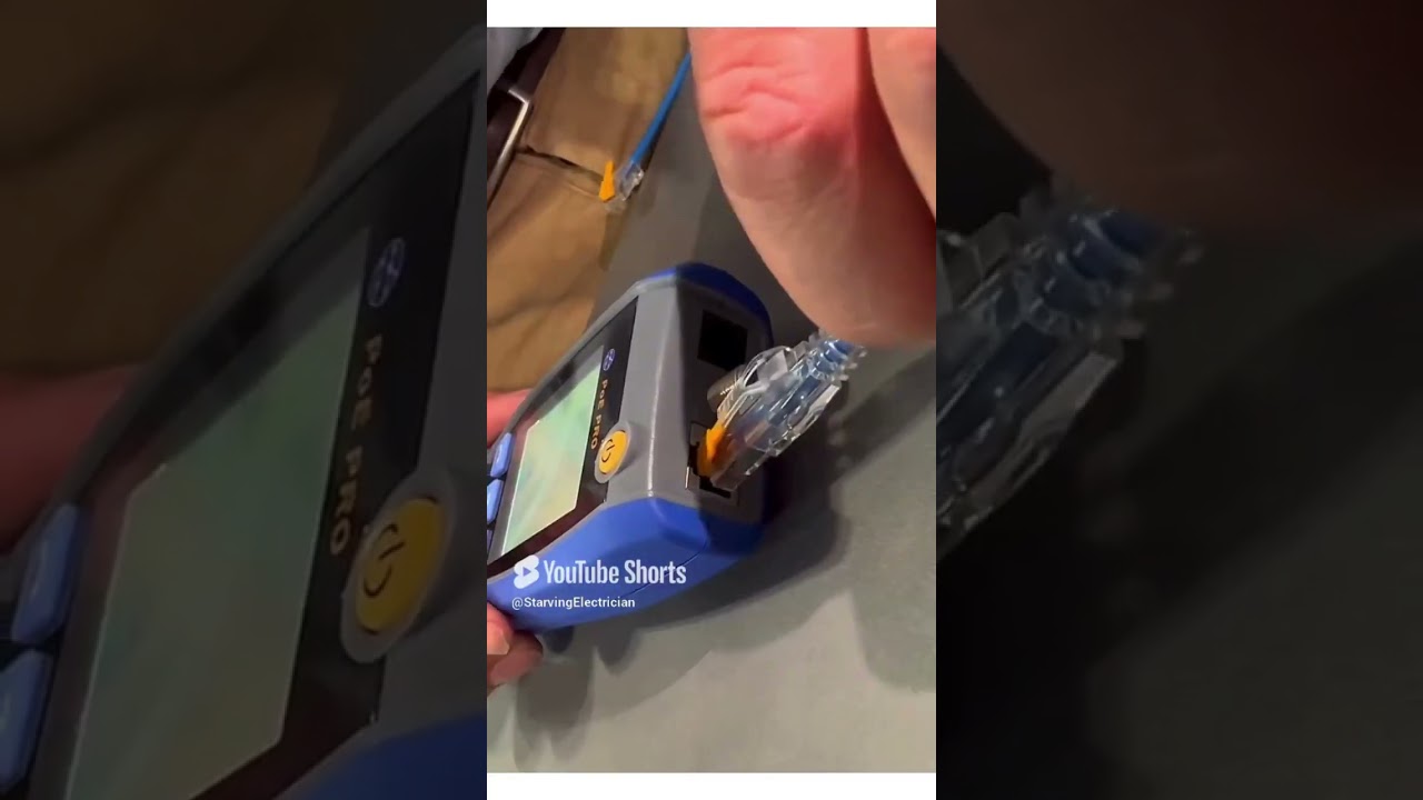 Quick Ethernet Cable Termination Technique #DIY #Electrical #Tips