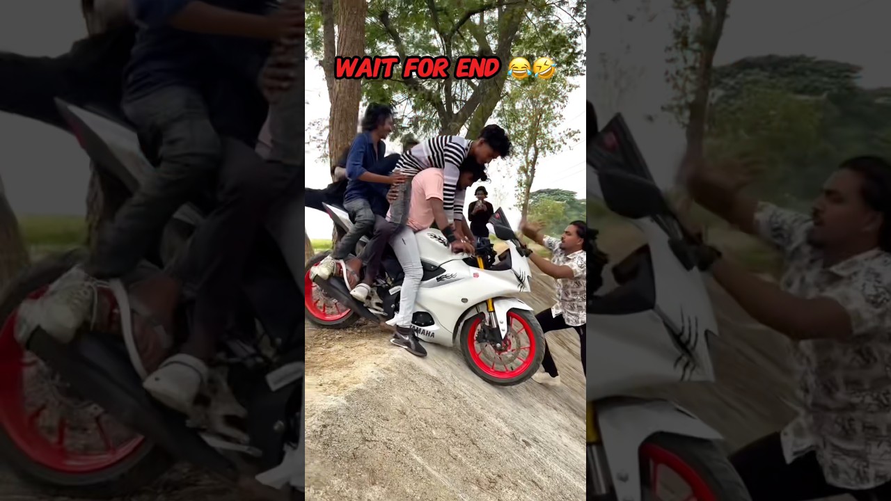 R15 Heavy Load Capacity 🤯👀 #subscribe #youtube #motorcycle #bikerider #ktm #funny #shorts