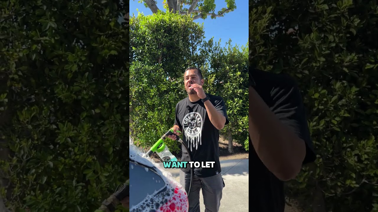 Wash PREP ‼️ #chemicalguys #exterior #summer #detailing #carwash #diy #viral #shorts