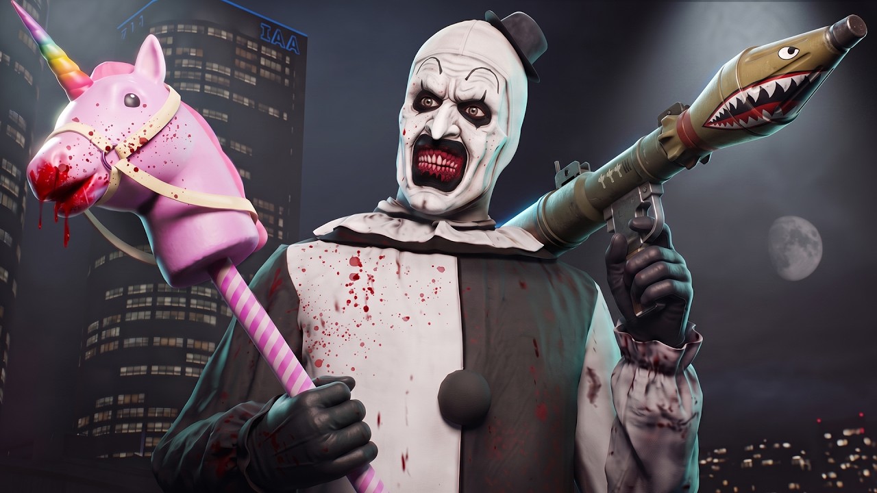 Terrifier but Every Kill = Random Weapon in GTA 5 RP